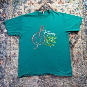 Vintage Disney Magic Music Days T-shirt Size XL